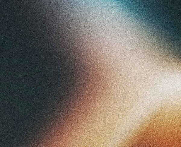 grainy image almost illustrating forward movement with white and orange hues