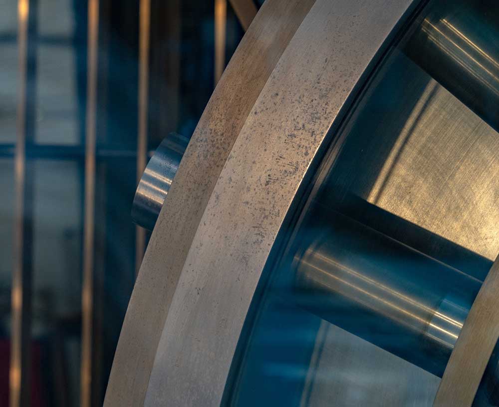 entry way of a bank vault