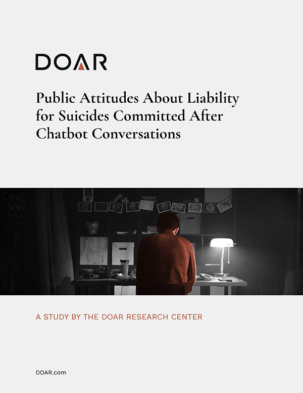 Report cover page showing young adult sitting at a desk in a dark room.