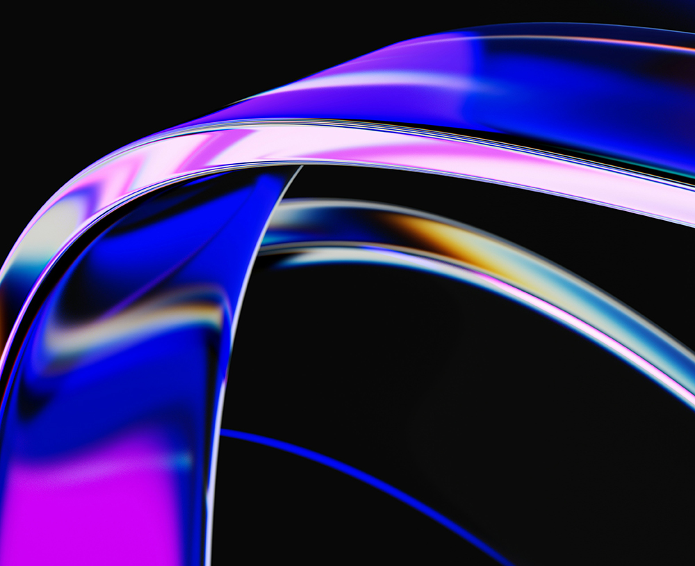 glass texture with blue purple yellow coloring