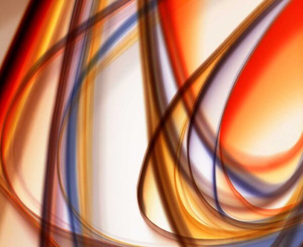 orange white and blue abstract background with lines